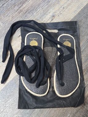 nalho Sandal with Natural Jute Trim